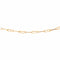 Collier maille cheval en or jaune 58 Facettes 5751231CN