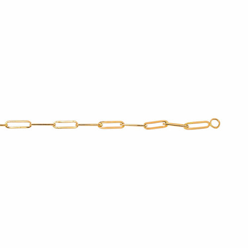 Collier maille cheval en or jaune 58 Facettes 5751231CN