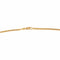 Collier maille gourmette en or rose 58 Facettes 5751820CN