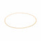 Collier maille gourmette en or rose 58 Facettes 5751820CN