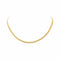 Collier maille anglaise en or jaune 58 Facettes 5752308CN