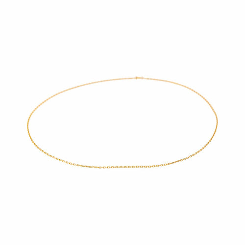 Collier maille forçat en or jaune 58 Facettes 5752973CN