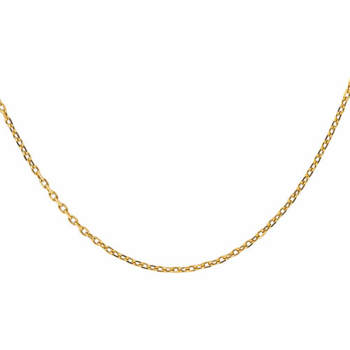 Collier maille forçat en or jaune 58 Facettes 5754136CN