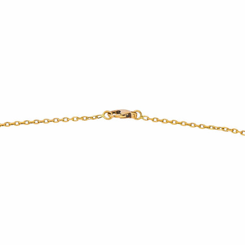 Collier maille forçat en or jaune 58 Facettes 5754136CN