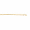 Collier maille forçat en or jaune 58 Facettes 5754136CN