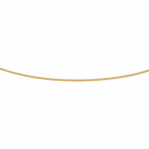Collier maille gourmette en or jaune 58 Facettes 5758559CN