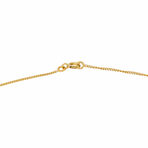 Collier maille gourmette en or jaune 58 Facettes 5758559CN
