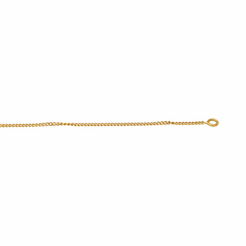 Collier maille gourmette en or jaune 58 Facettes 5758559CN
