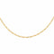 Collier maille alternée en or jaune 58 Facettes 5760040CN