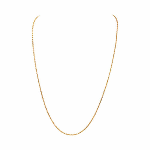 Collier maille forçat en or rose 58 Facettes 5777533CN