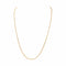 Collier maille forçat en or rose 58 Facettes 5777533CN