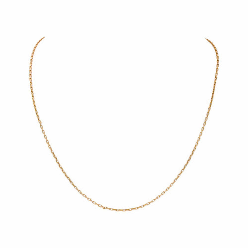 Collier maille forçat en or rose 58 Facettes 5778048CN