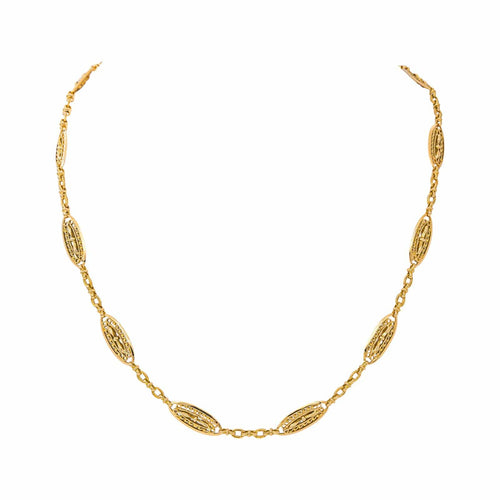 Collier filigrane en or jaune 58 Facettes 5782166CN