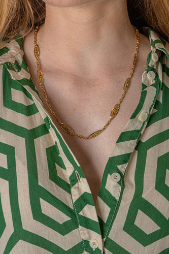 Collier filigrane en or jaune 58 Facettes 5782166CN