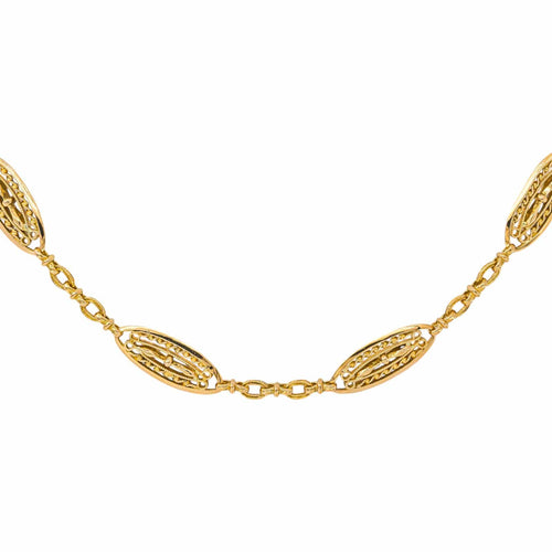Collier filigrane en or jaune 58 Facettes 5782166CN
