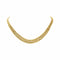 Collier maille américaine en or jaune 58 Facettes 5787118CN