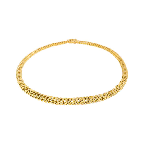 Collier maille américaine en or jaune 58 Facettes 5787118CN