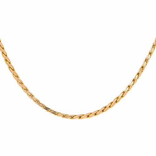 Collier en or rose à maille souple 58 Facettes 5840550CN