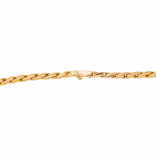 Collier en or rose à maille souple 58 Facettes 5840550CN