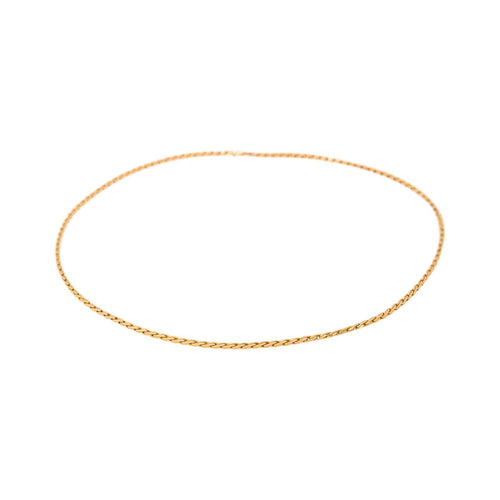 Collier en or rose à maille souple 58 Facettes 5840550CN