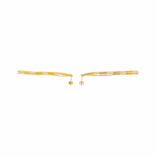 Boucles d'oreilles pendantes en or jaune 58 Facettes 5858128CN