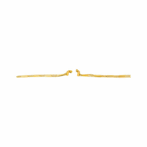 Boucles d'oreilles pendantes en or jaune 58 Facettes 5858128CN