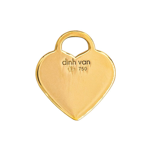 Dinh Van Cœur - Pendentif en or jaune 58 Facettes 5880475CN