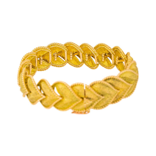 Bracelet en or jaune et or rose 58 Facettes 5901112CN