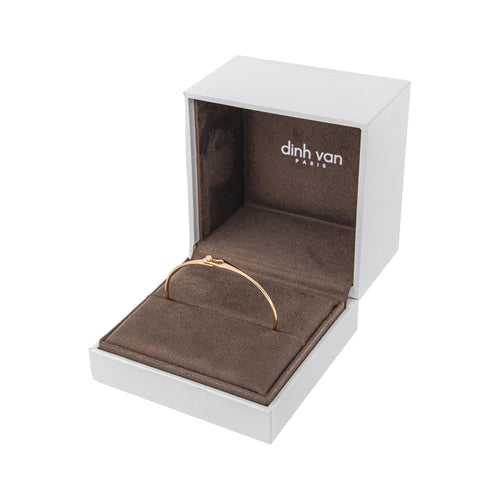 Dinh Van Serrure - Bracelet jonc en or rose et diamant 58 Facettes 5992359RV
