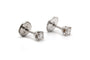 Boucles d'oreilles Boucles d'oreilles contemporaines en or 18 carats et diamants 58 Facettes 24011