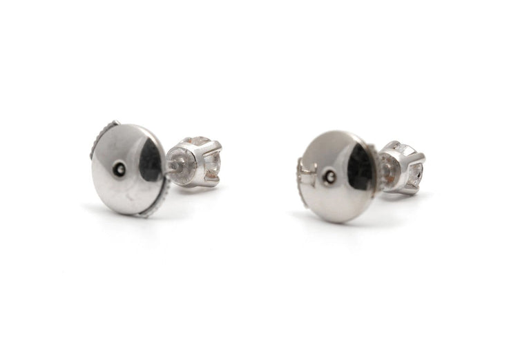 Boucles d'oreilles Boucles d'oreilles contemporaines en or 18 carats et diamants 58 Facettes 24011