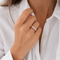 63 Bague rétro en or jaune et diamants 58 Facettes 1.0000378/3