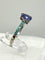 51 Bague en or blanc 18k avec tanzanite et tourmalines Paraiba 58 Facettes Anello 001