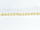 Collier de perles en or blanc et saphir 58 Facettes 1812785