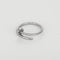 Bague 55 Cartier Juste un Clou - Bague petit modèle en or blanc 58 Facettes 58FC65-2