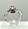 52 Bague rubis Burma Mong Hsu en or blanc et diamants 58 Facettes ANELLO RUBY BURMA