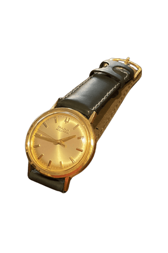 Montre Bulova Accutron - Montre Calibre 214H en or 18K 58 Facettes