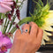 Bague 56 Bague en or jaune 14 carats, saphir et diamants 58 Facettes 5A032781BD1F45DBB40955B0641B21FC