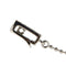 Collier cravate en or blanc avec perle et diamants 58 Facettes 40232