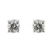 Boucles d'oreilles puces en or blanc et diamants 0,46 ct 58 Facettes 122