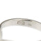 54 Bague solitaire contrariée Valentino en or blanc et diamant 0,24 ct 58 Facettes 40325