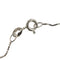 Collier avec pendentif onde en or blanc et diamants 58 Facettes 40233