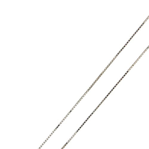 Collier avec pendentif onde en or blanc et diamants 58 Facettes 40233