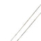 Collier avec pendentif onde en or blanc et diamants 58 Facettes 40233