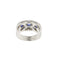 54 Bague bandeau en or blanc, saphirs et diamants 58 Facettes 28841