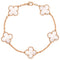 Van Cleef & Arpels Alhambra - Bracelet 5 motifs en or rose 58 Facettes 2687