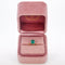 53 Bague en or jaune 18K avec émeraude de Zambie 1,96 ct 58 Facettes R0010