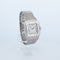 Montre Cartier Santos Galbée - Montre LM en acier 58 Facettes 545