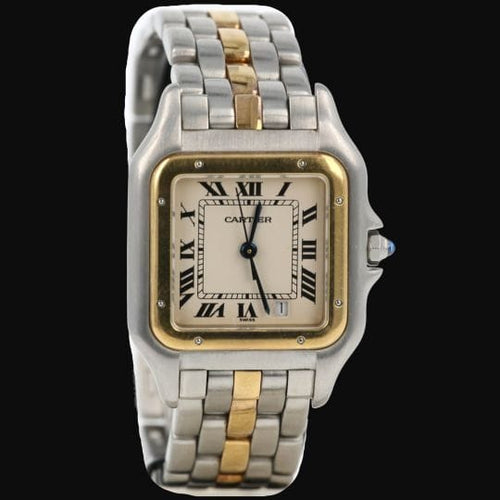 Cartier Panthère - Montre en or jaune et acier 58 Facettes MT47448