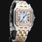 Cartier Panthère - Montre GM en or rose et acier 58 Facettes MT48036